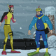 The Monarch and his ever-loyal Henchman 21, aka Gary.